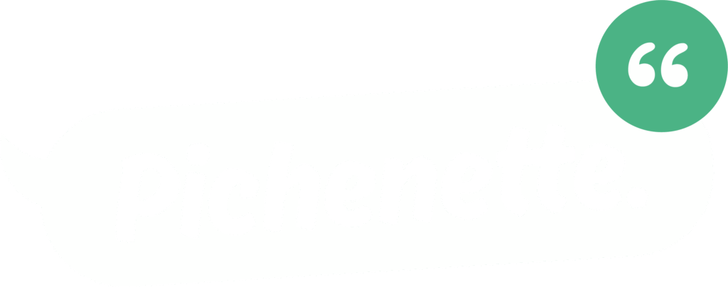 Logo pichenette blanc