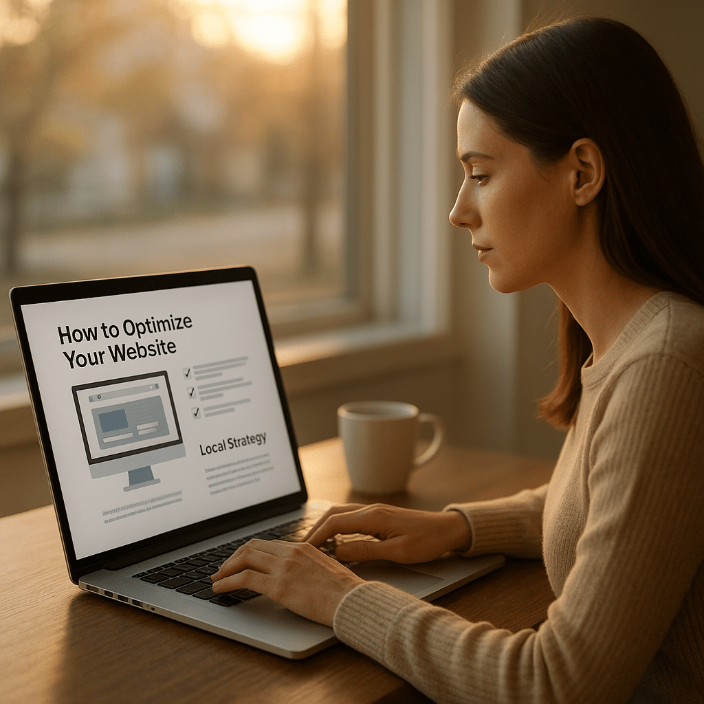 Comment optimiser votre site web pour attirer plus de clients grâce à un design professionnel et une stratégie locale ?